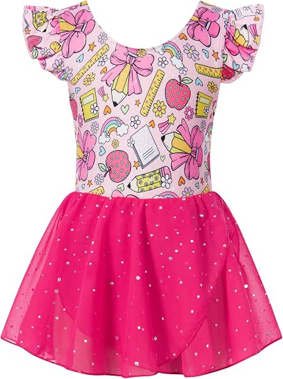 Ballet Leotards for Girls Ballerina Outfit, 2-9 Years