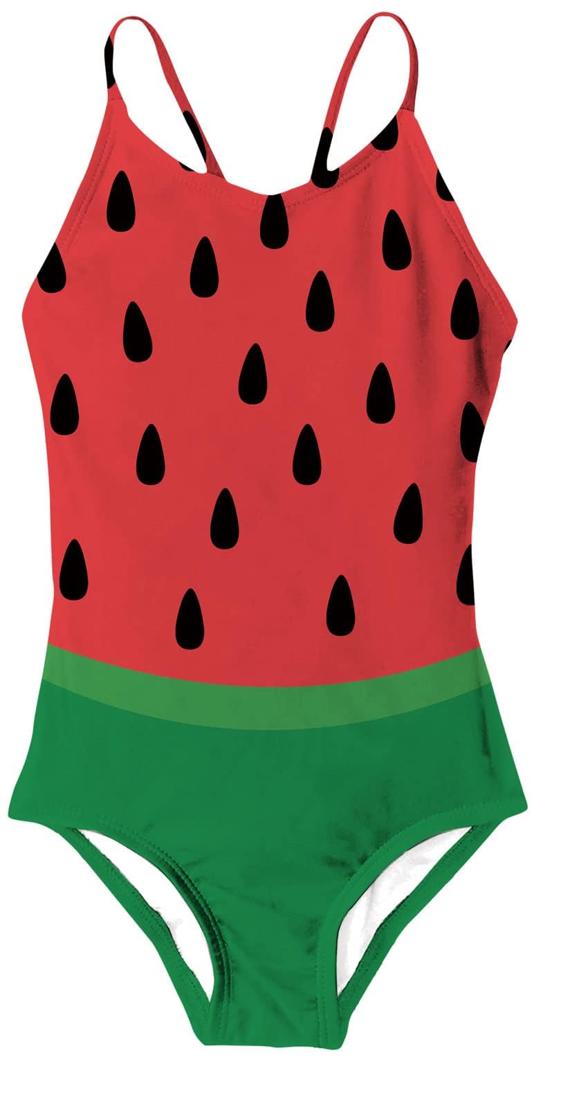 Idgreatim Girls One Piece Swimsuits Quick Dry Beach Swimwear Bathing Suit for Beach 3-12 Years