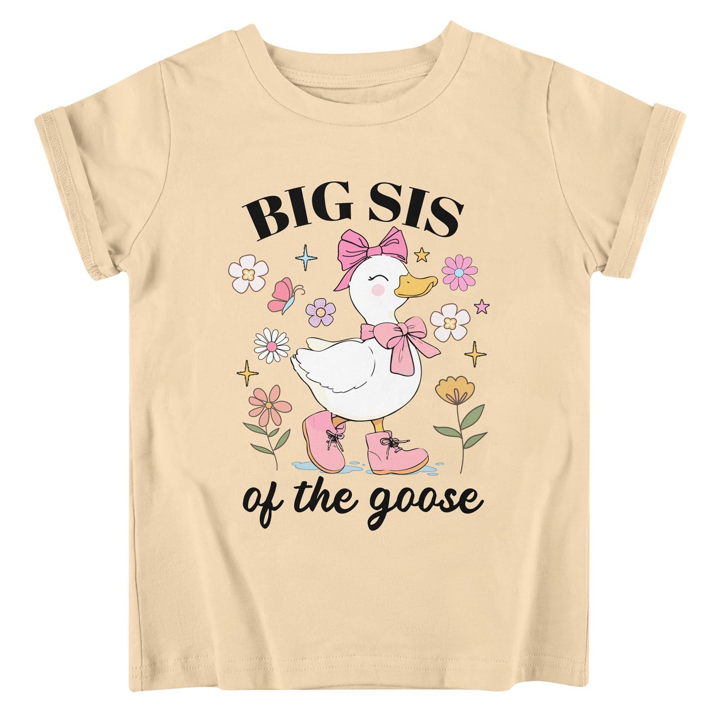 Funnycokid Little Girls T Shirt for Toddler 3-7 Years Kids Tee Graphic Short Sleeve Clothes Tops