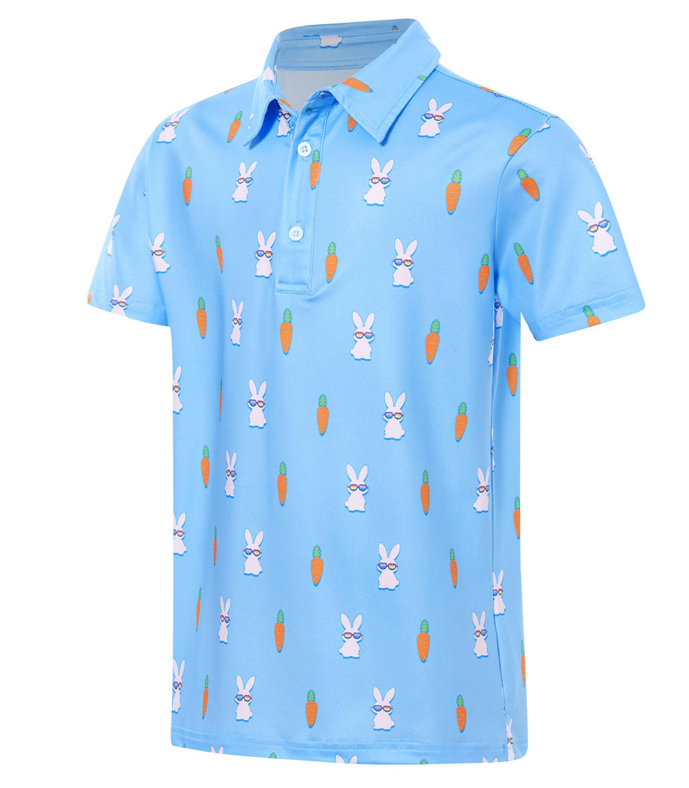 Boys Polo Shirts Hawaiian Golf Clothes Fashion Short Sleeve Kids Cool School Uniform 5-14T
