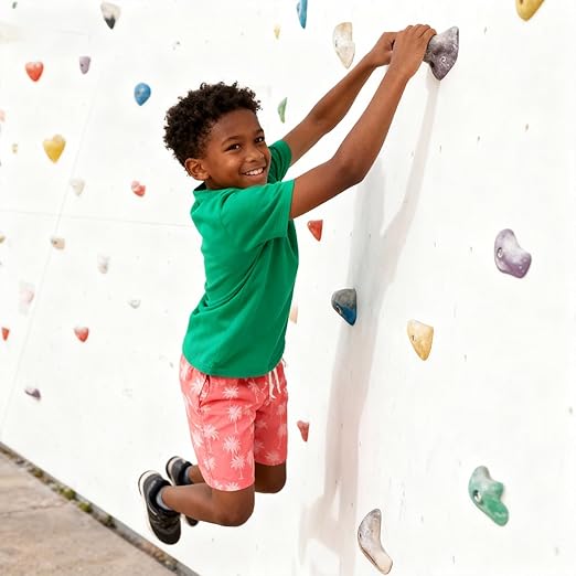 Cozople Boys Swim Trunks with Boxer Brief Liner Compression Swimwear Quick Dry Swim Shorts Bathing Suits 7-20 Years