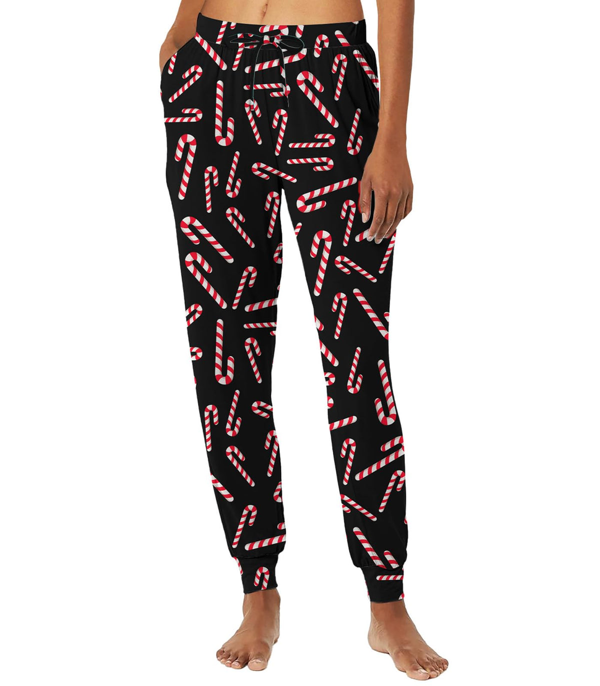 Women's Christmas Pajama Pants Pj Bottoms with Pockets S-XXL