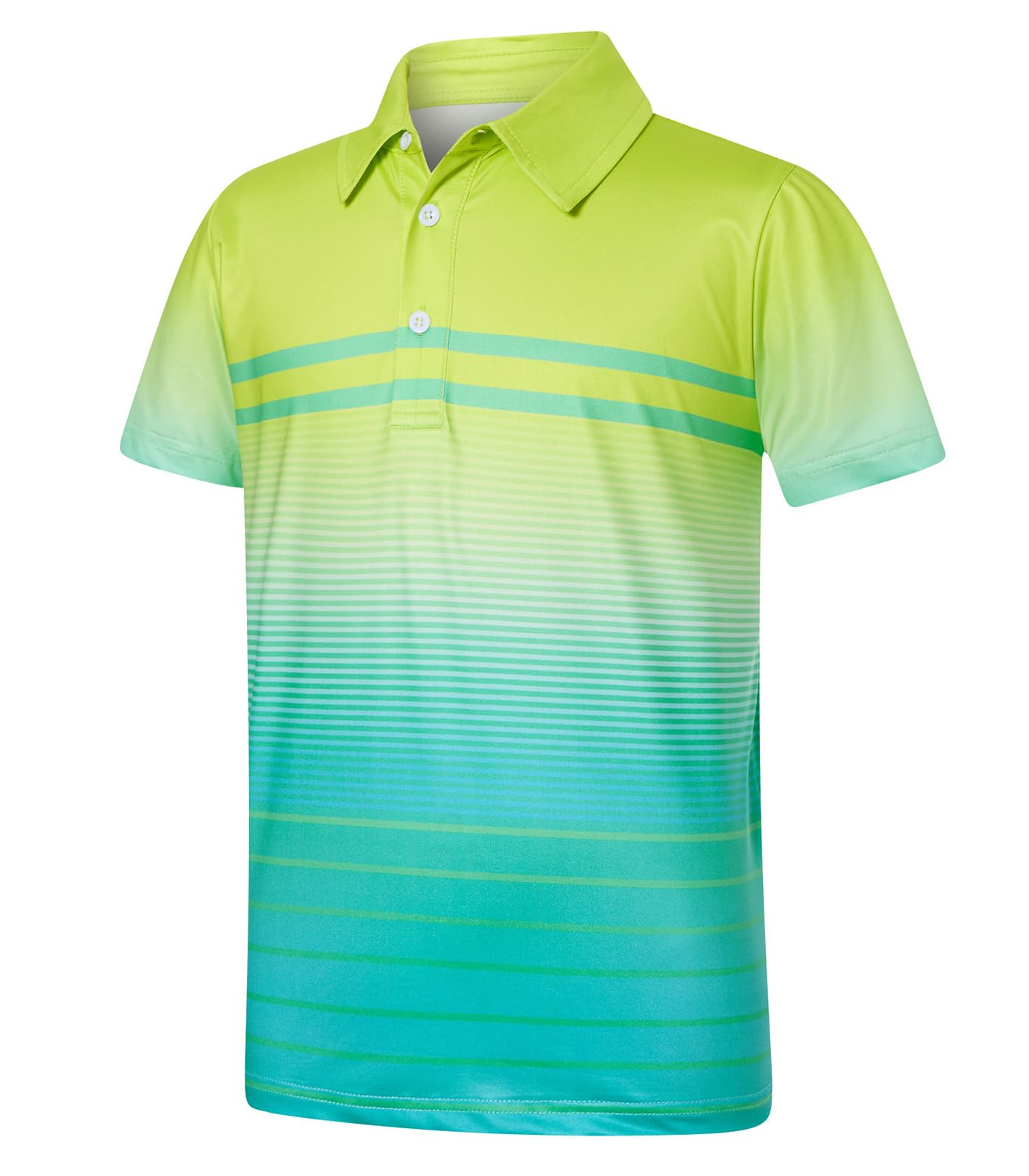 westwolf Boys Hawaiian Polo Shirt Short Sleeve Golf Clothes 5-14T