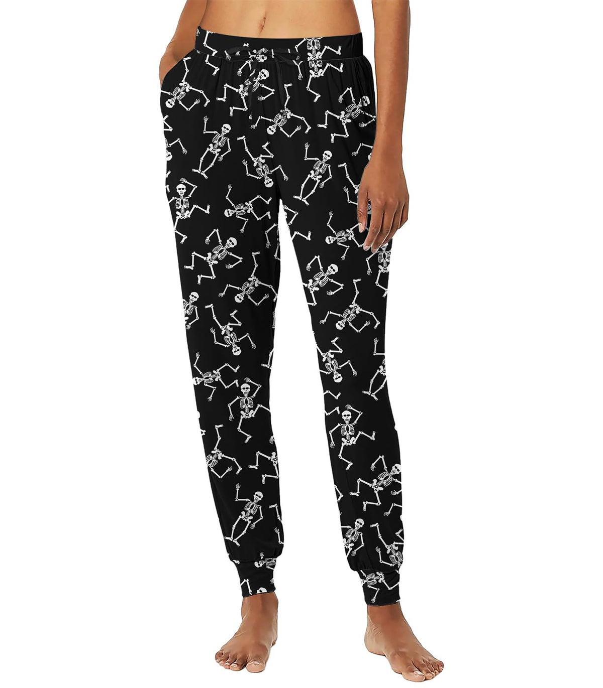 Women's Christmas Pajama Pants Pj Bottoms with Pockets S-XXL