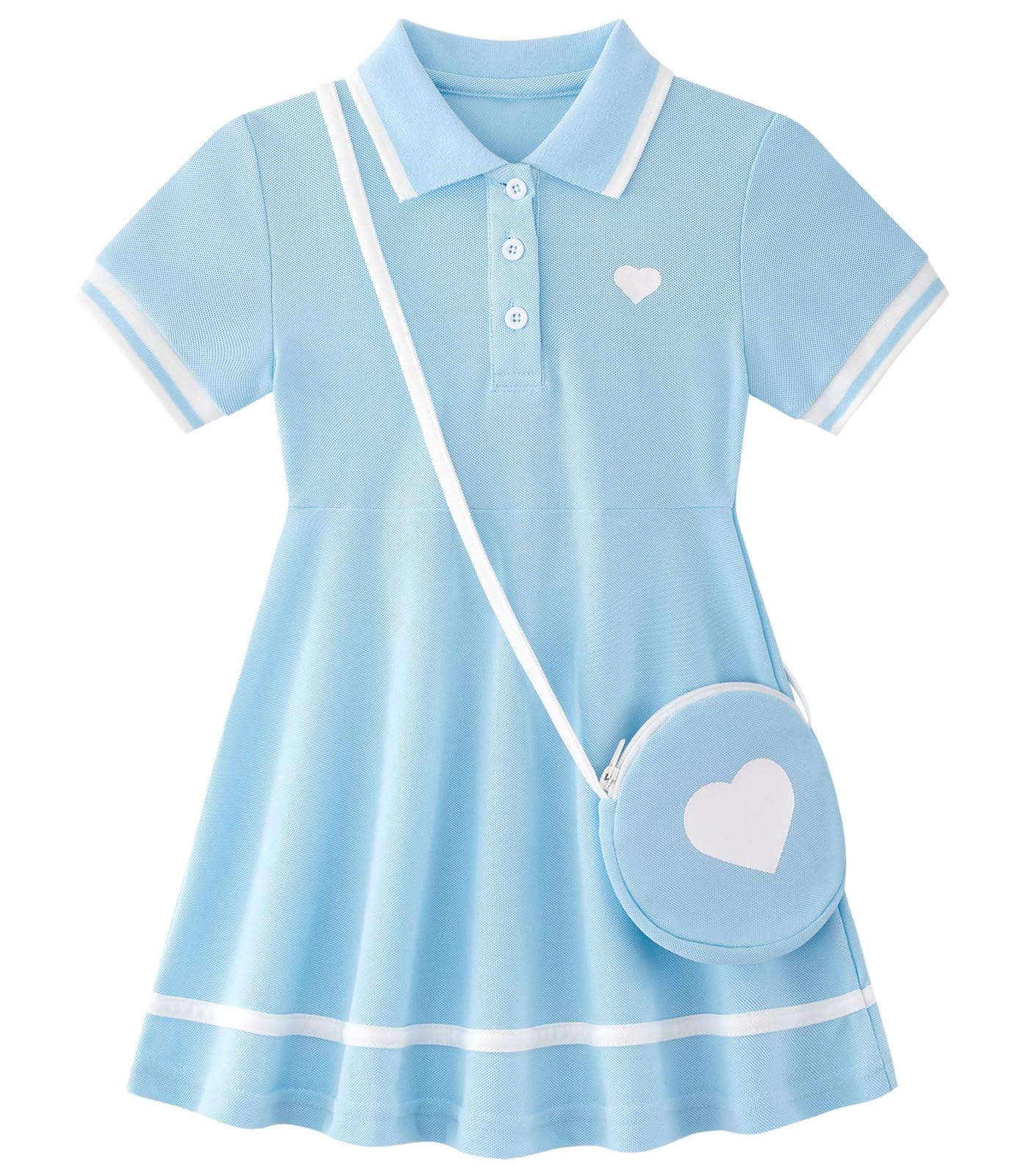 Move Dance Toddler Girl Sporty Dress Summer Clothes Kids Casual Sundress 2-7 Years
