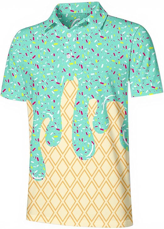 Boys Performance Polo Shirt Short Sleeve Golf Clothes for Active Casual Size 5-14