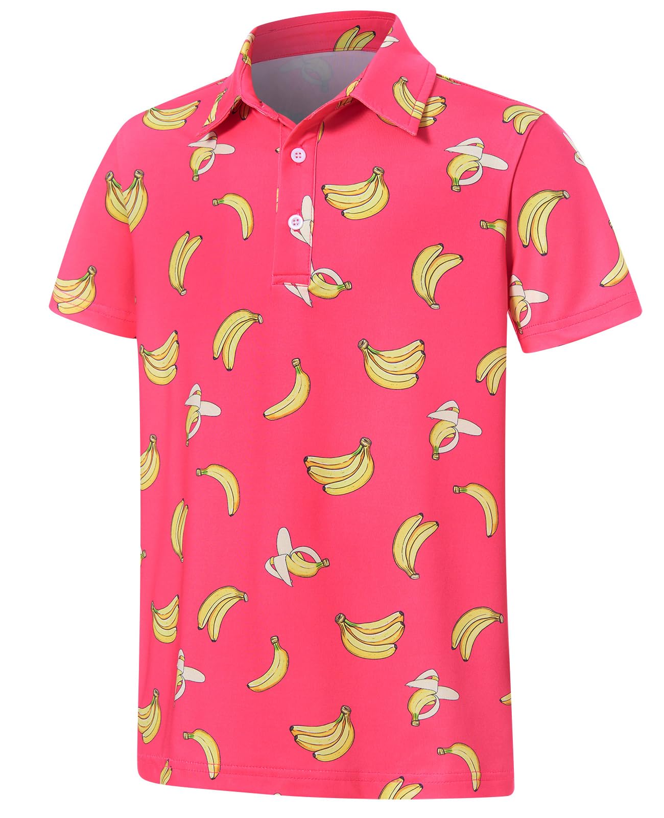 Boys Polo Shirts Hawaiian Golf Clothes Fashion Short Sleeve Kids Cool School Uniform 5-14T