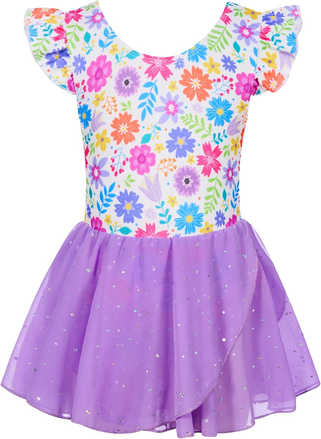 Funnycokid Ballet Leotards for Girls Ballerina Outfit, 2-9 Years