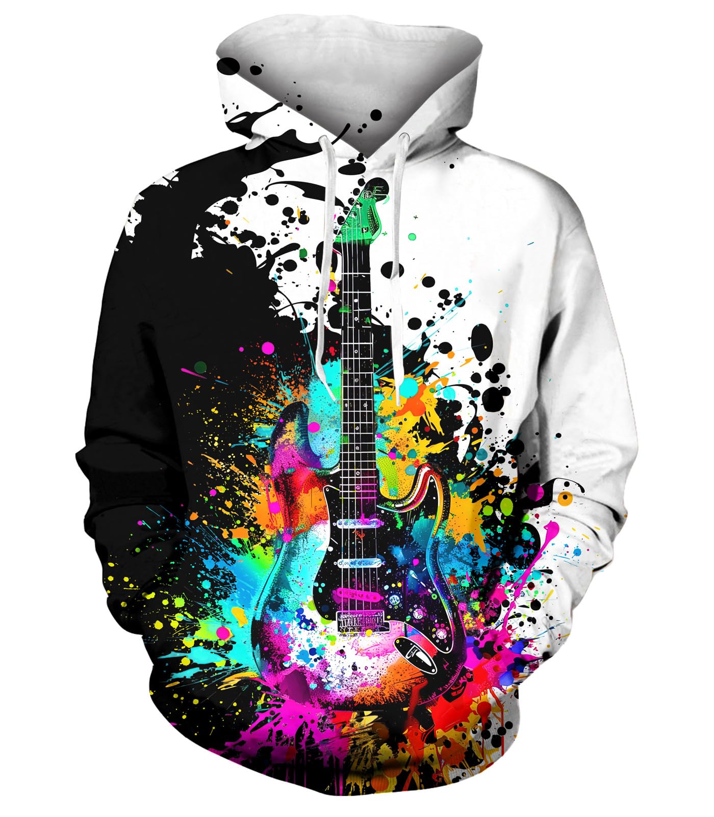 RAISEVERN Hoodies for Men Fleece Unisex Pullover Sweatshirt