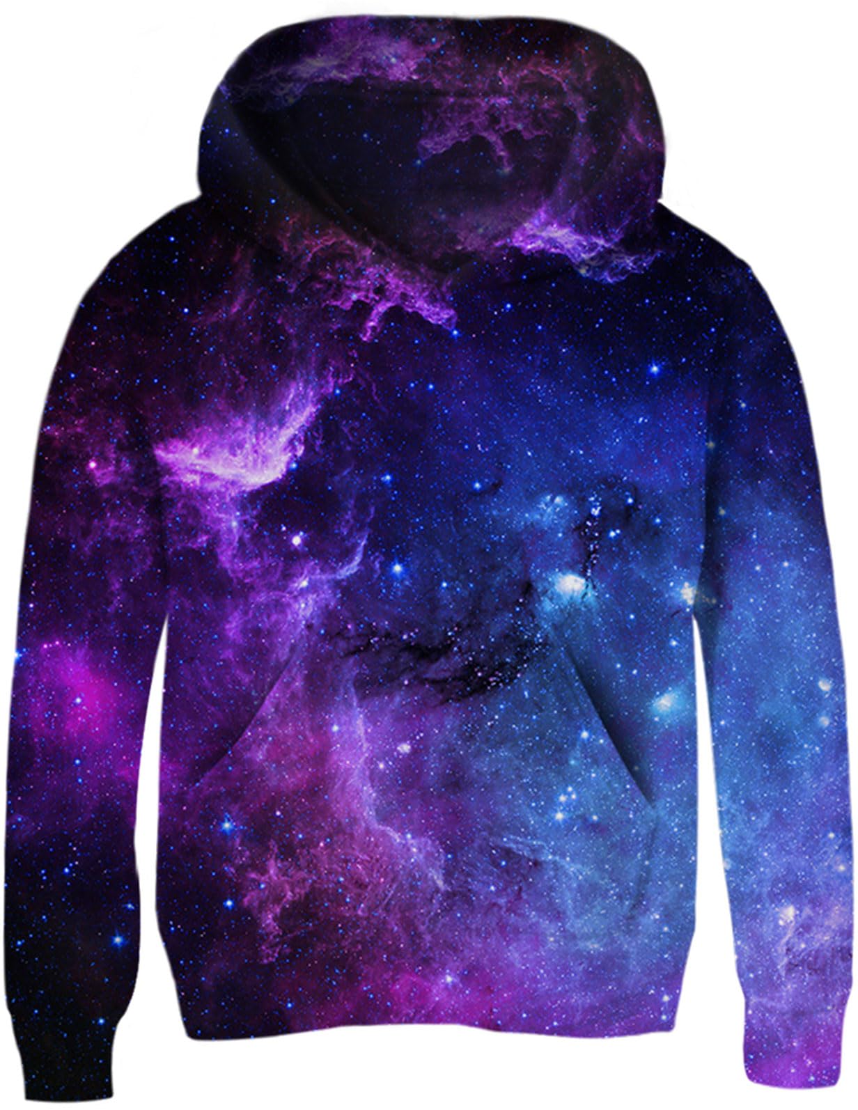 Funnycokid Boys Hoodies Kids 3D Graphic Pullover 6-16 Years | Warm fleece sweatshirt with a hood and front pocket for school and daily wear.