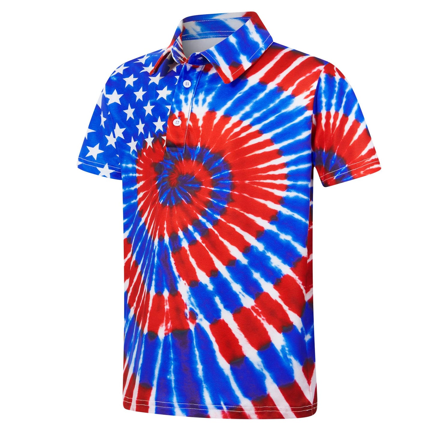 Boys Polo Shirts Hawaiian Golf Clothes Fashion Short Sleeve Kids Cool School Uniform 5-14T
