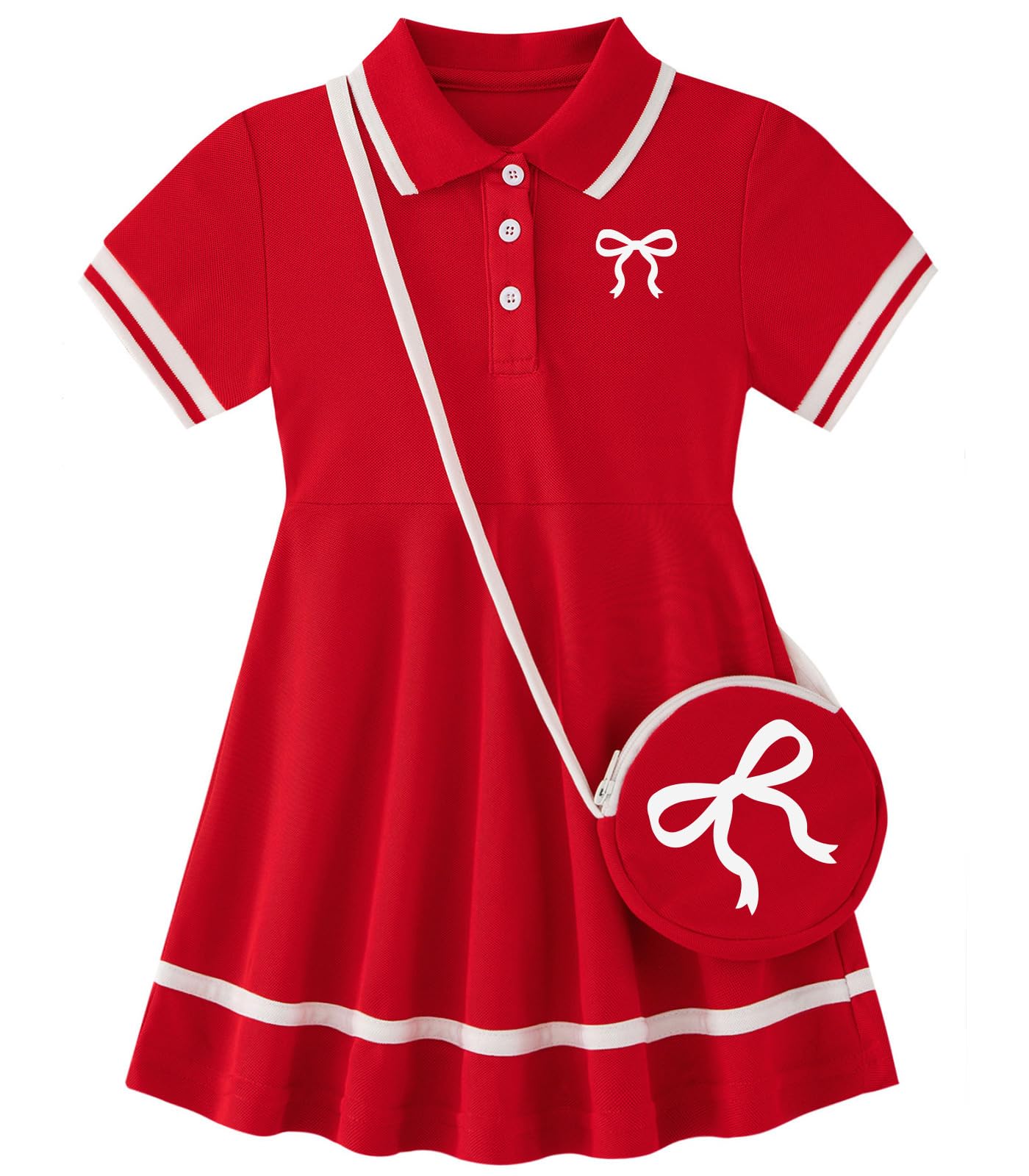 Move Dance Toddler Girl Sporty Dress Summer Clothes Kids Casual Sundress 2-7 Years