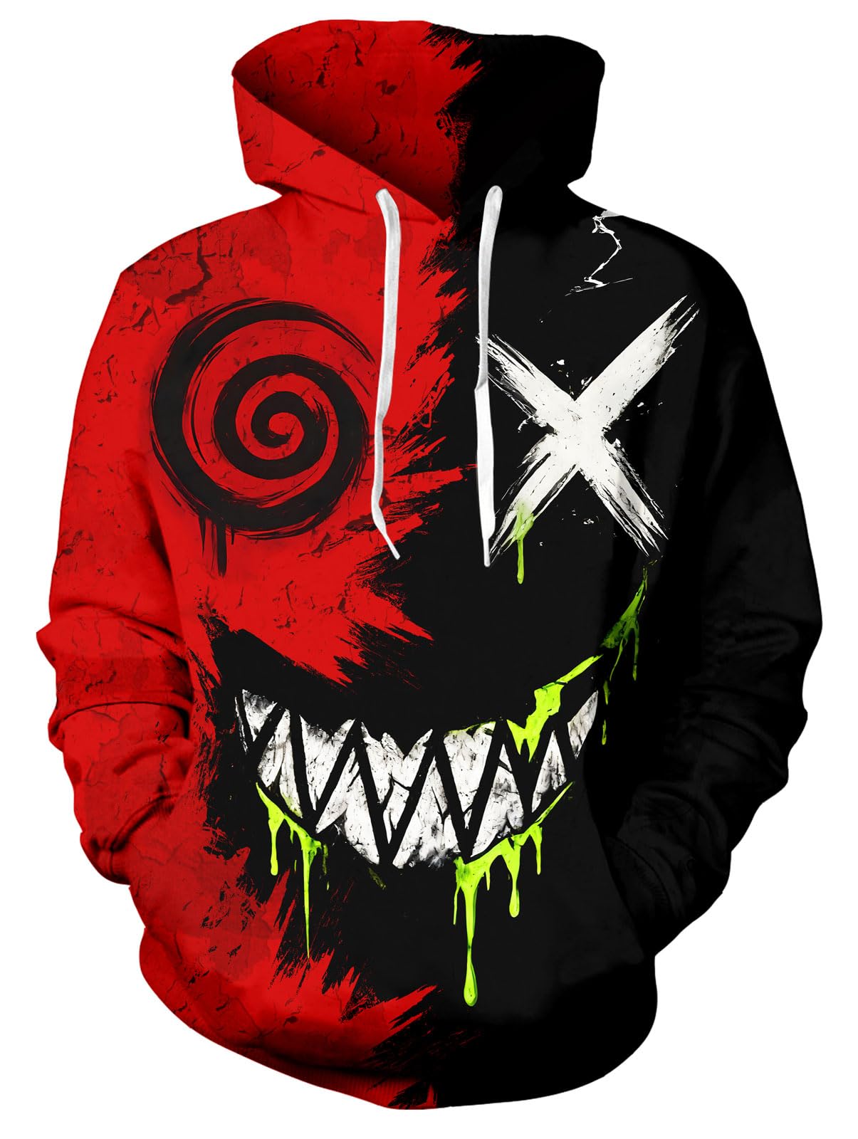 RAISEVERN Hoodies for Men Fleece Unisex Pullover Sweatshirt