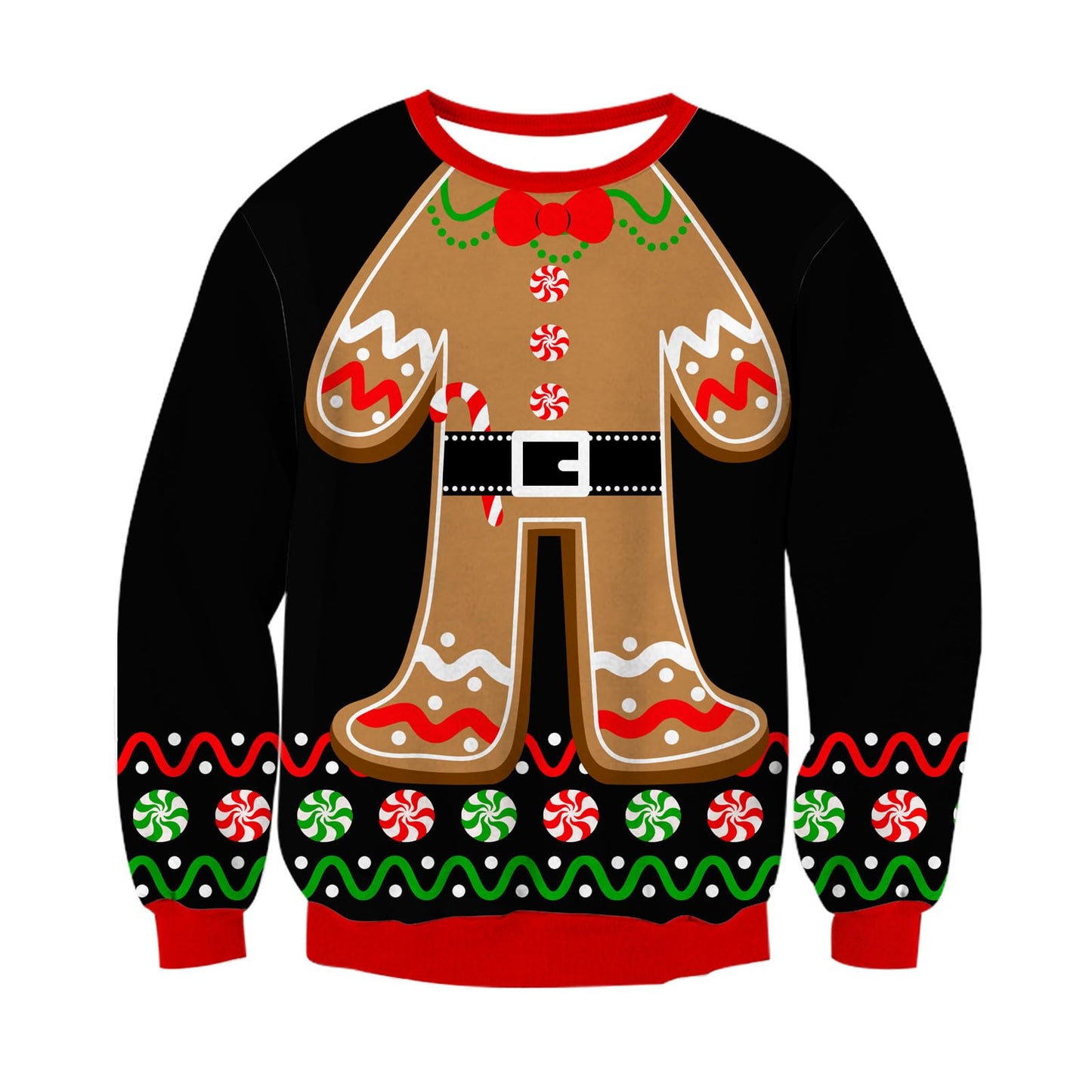 Boys Girls Ugly Christmas Sweater 3D Cool Long Sleeve Knitted Sweatshirt Cozy Crewneck Pullover Jumper 3-12 Years
