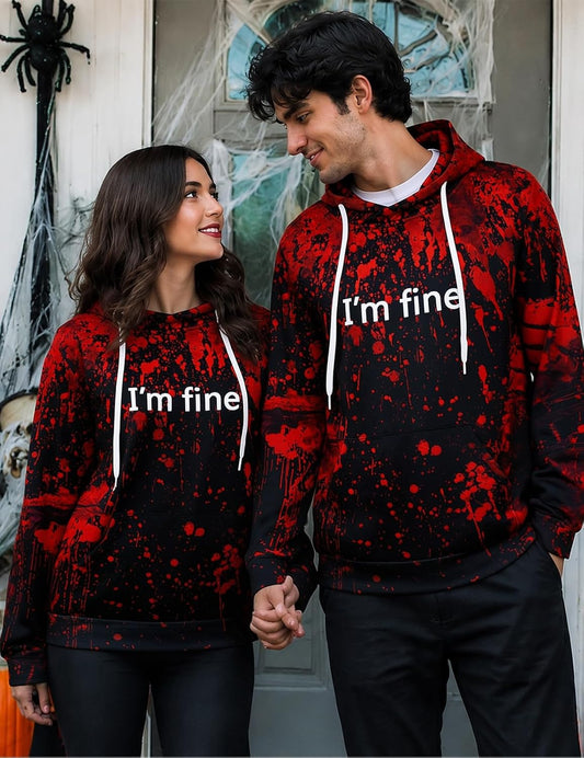 RAISEVERN Hoodies for Men Fleece Unisex Pullover Sweatshirt