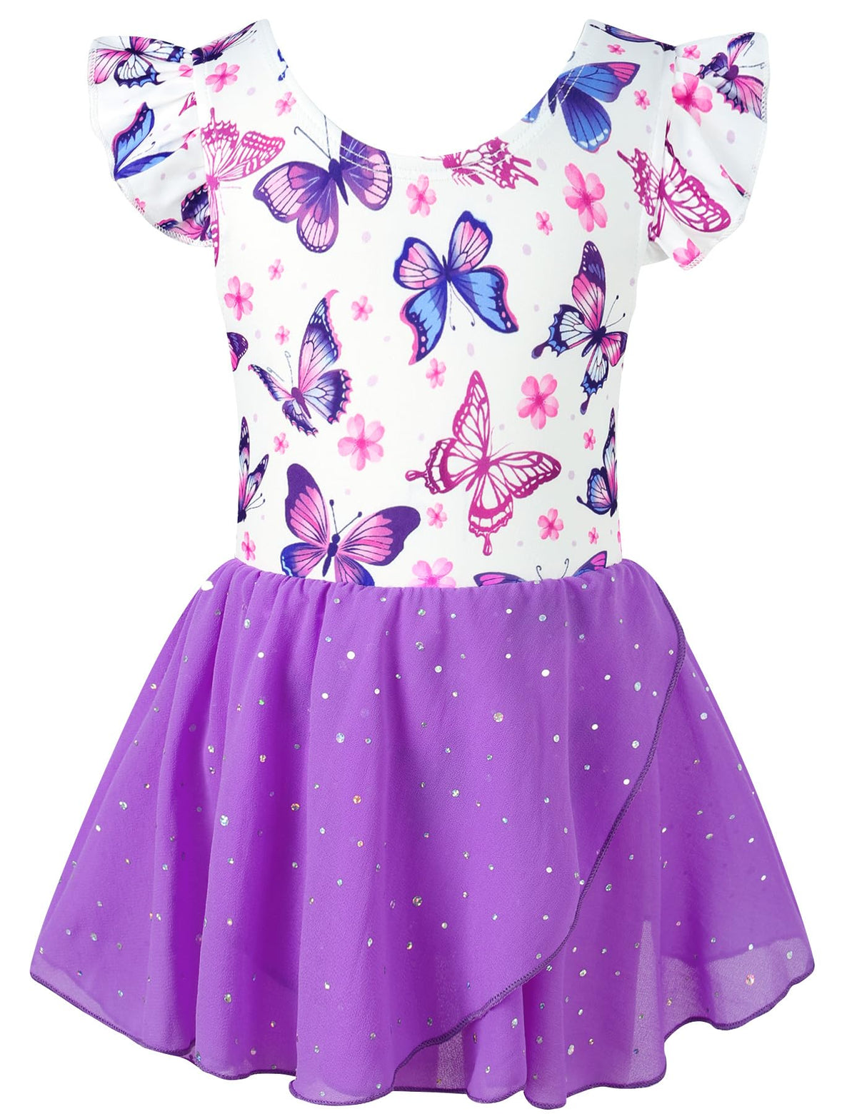 Funnycokid Ballet Leotards for Girls Ballerina Outfit, 2-9 Years