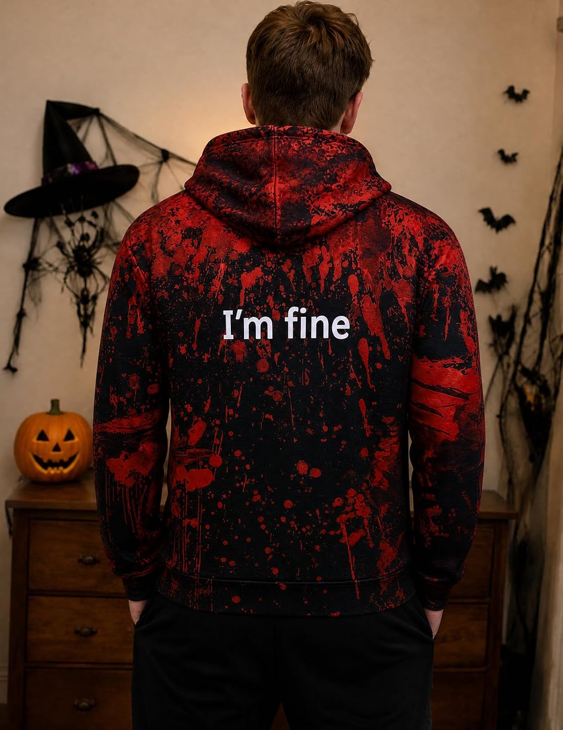 RAISEVERN Hoodies for Men Fleece Unisex Pullover Sweatshirt