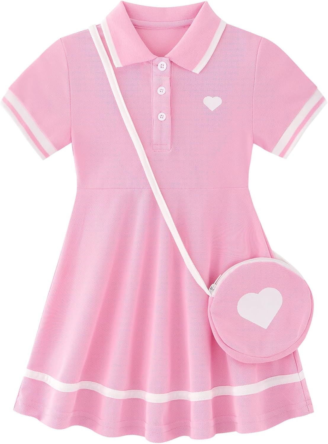 Move Dance Toddler Girl Sporty Dress Summer Clothes Kids Casual Sundress 2-7 Years