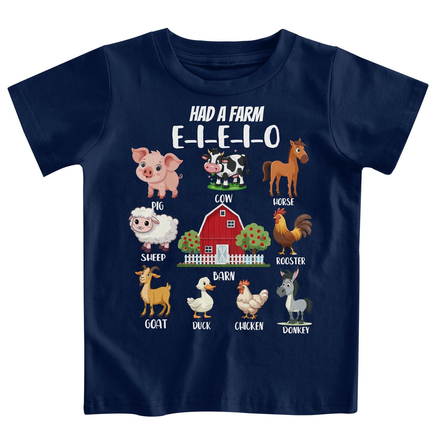 Funnycokid Toddler Boys Shirts Graphic T-Shirt Kids Short Sleeve Tees 2-7 Years