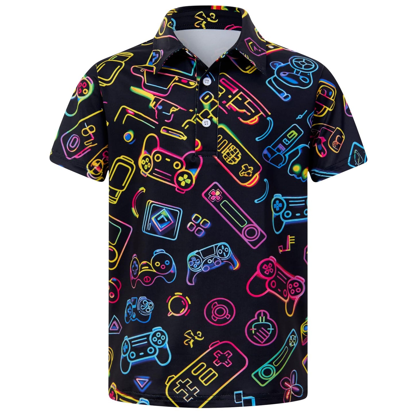 Cozople Boys Polo Shirt, Lightweight Short Sleeve Collared Top for 5-14Y | Breathable Polo Shirt for Kids, Soft Comfort Fabric for School, Golf, Travel and Daily Wear