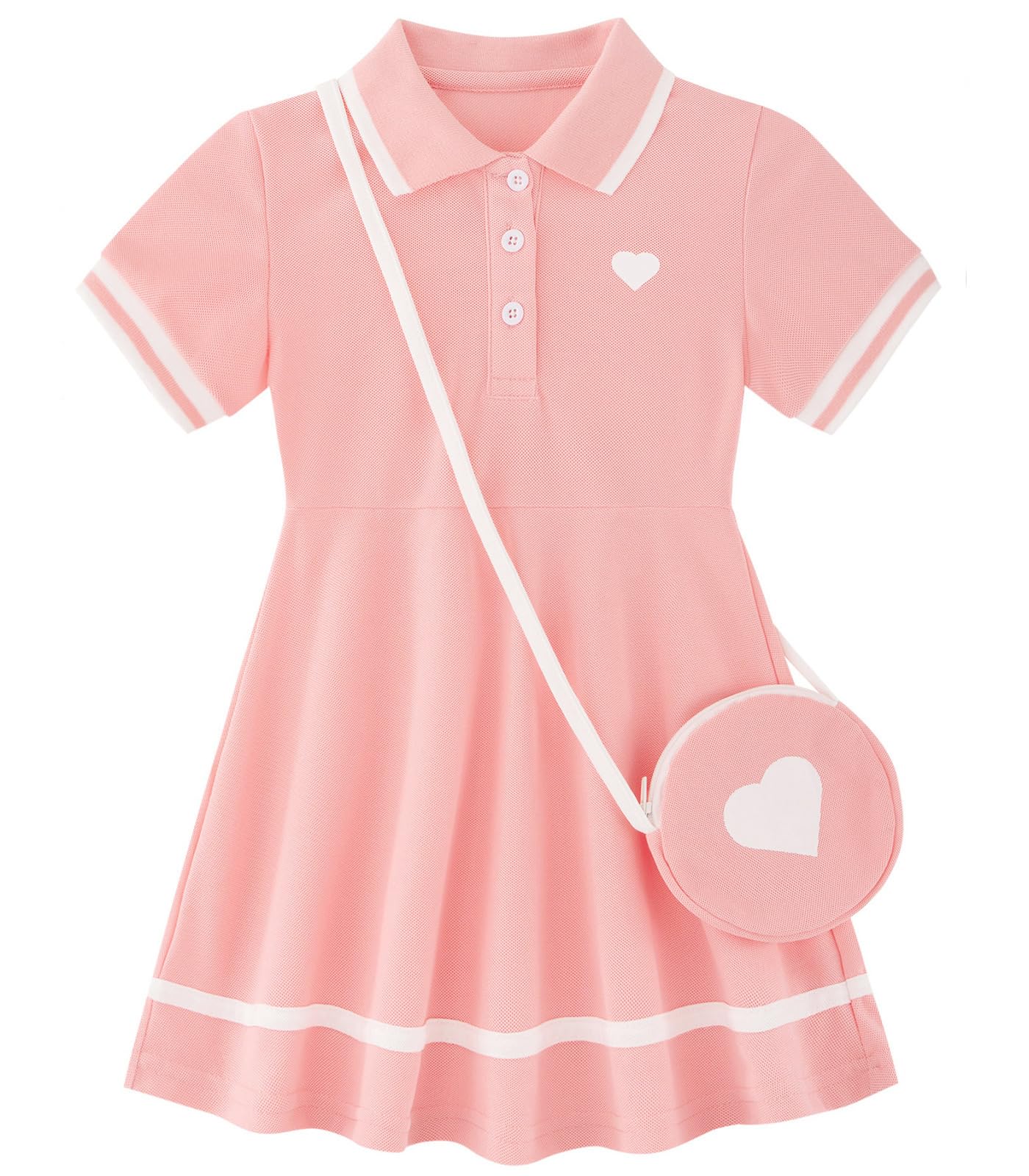 Move Dance Toddler Girl Sporty Dress Summer Clothes Kids Casual Sundress 2-7 Years
