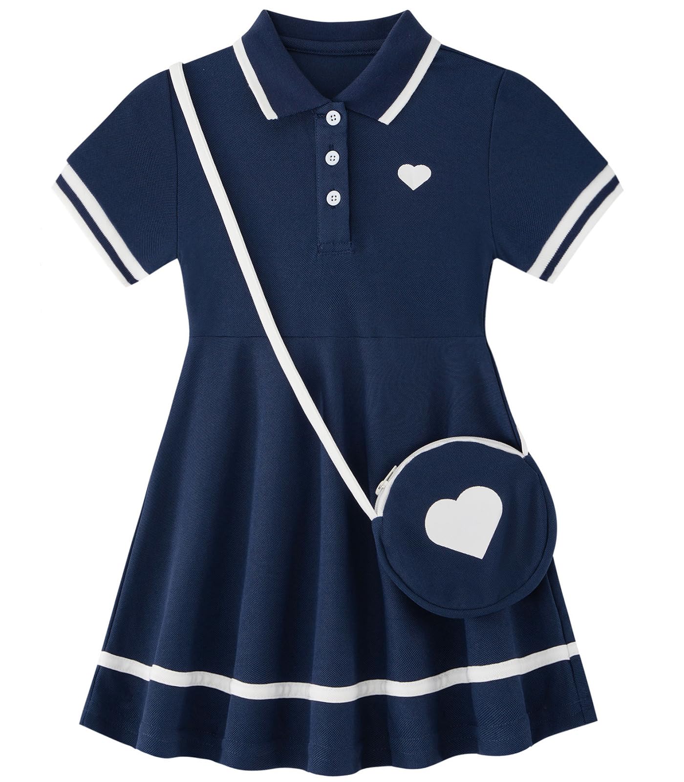 Move Dance Toddler Girl Sporty Dress Summer Clothes Kids Casual Sundress 2-7 Years
