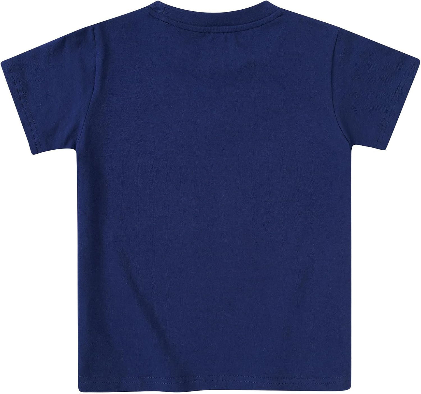 Funnycokid Toddler Boys Shirts Graphic T-Shirt Kids Short Sleeve Tees 2-7 Years