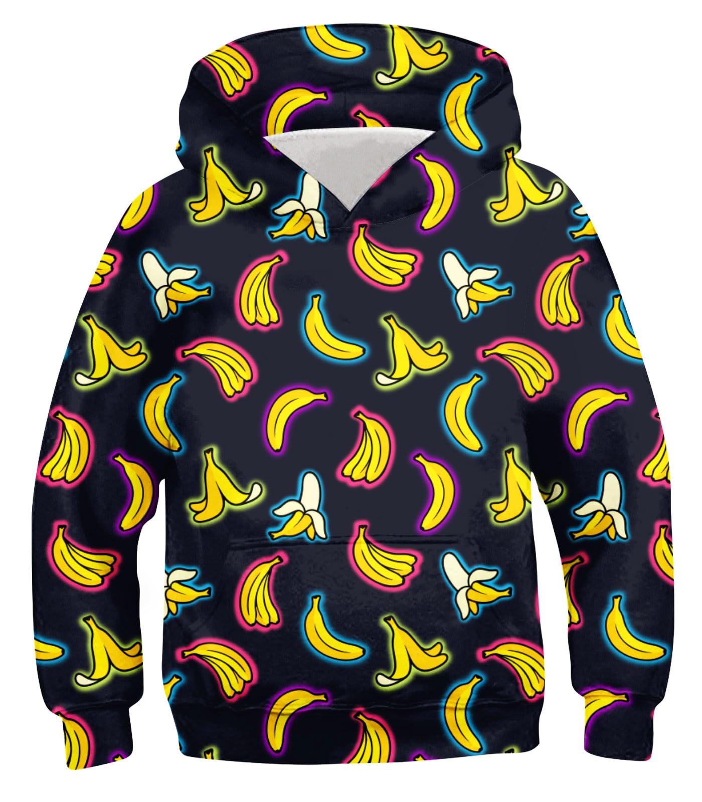 Move Dance Boys Hoodies Ice Cream Baseball Pullover Sweatshirts Size 7-16