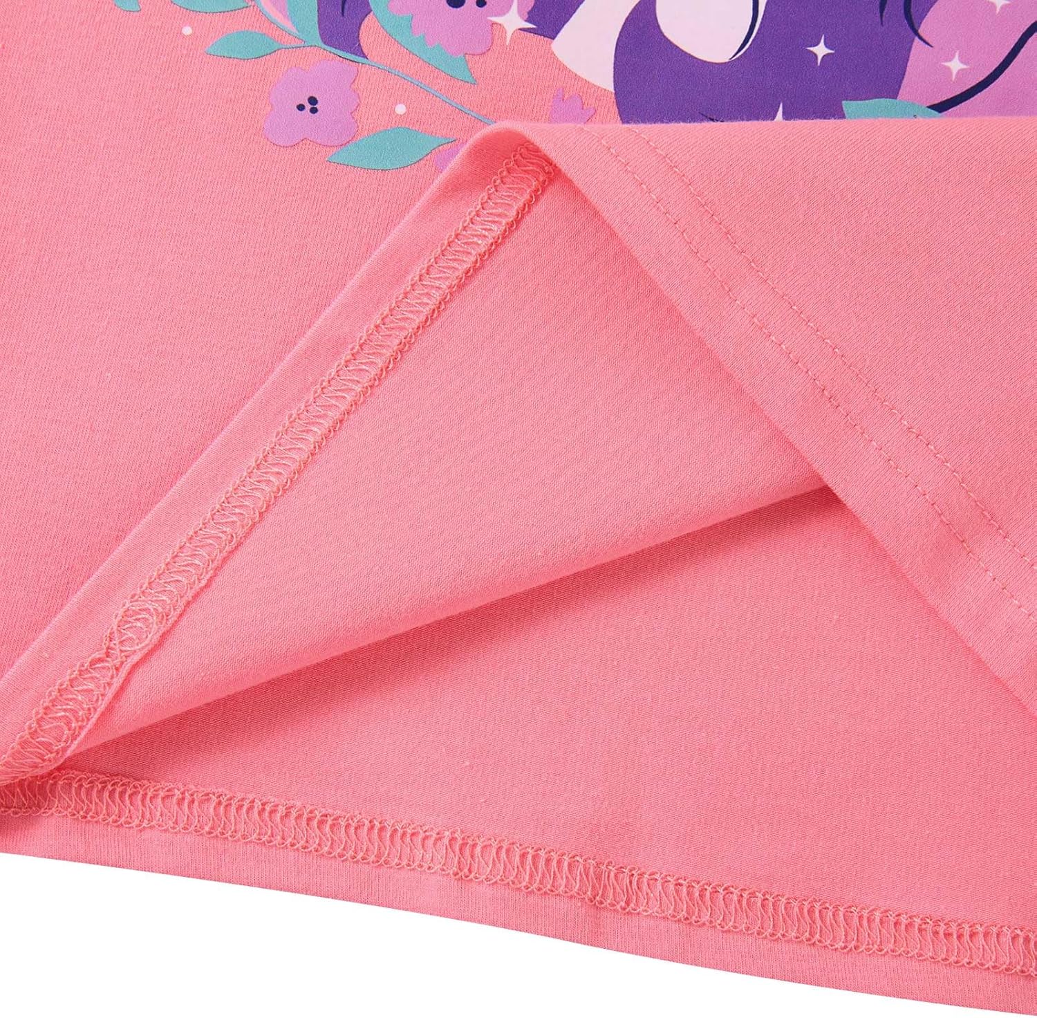 Funnycokid Little Girls T Shirt for Toddler 3-7 Years Kids Tee Graphic Short Sleeve Clothes Tops