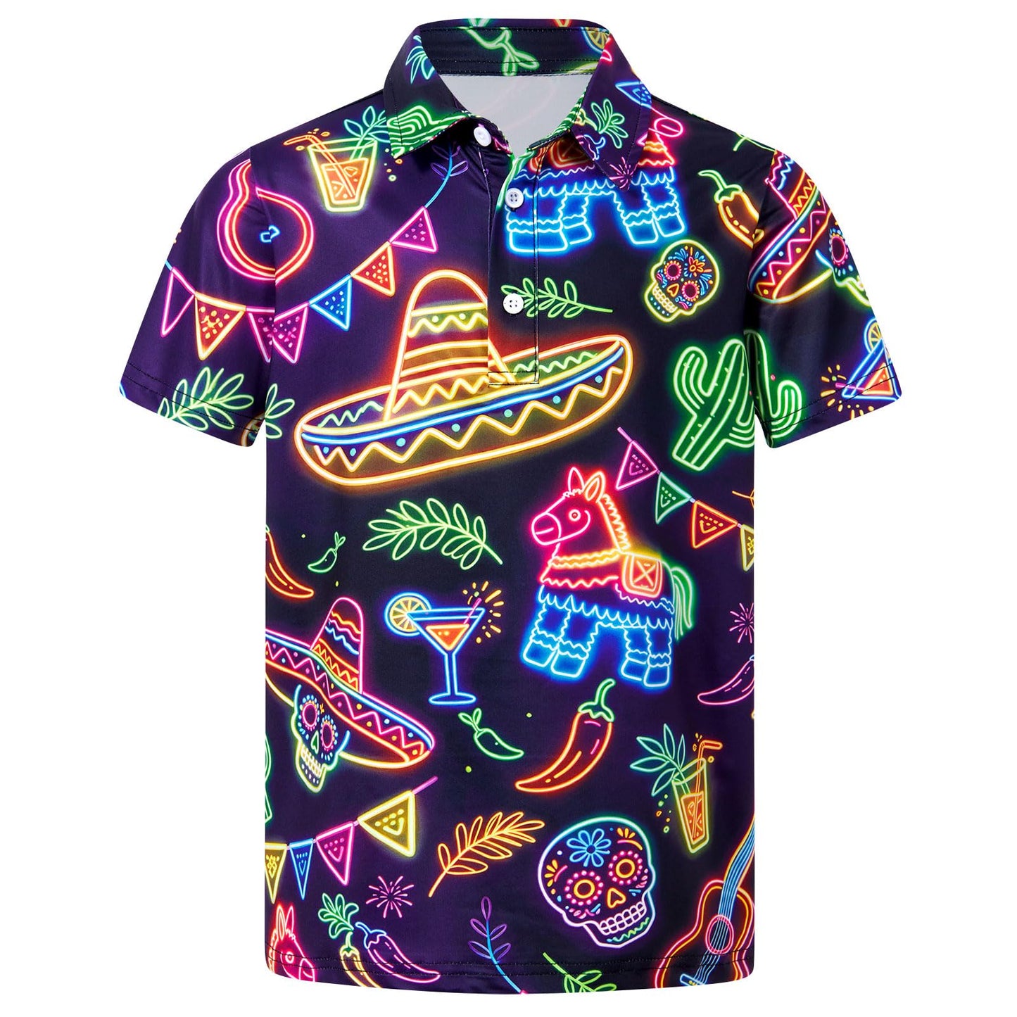 Cozople Boys Polo Shirt, Lightweight Short Sleeve Collared Top for 5-14Y | Breathable Polo Shirt for Kids, Soft Comfort Fabric for School, Golf, Travel and Daily Wear