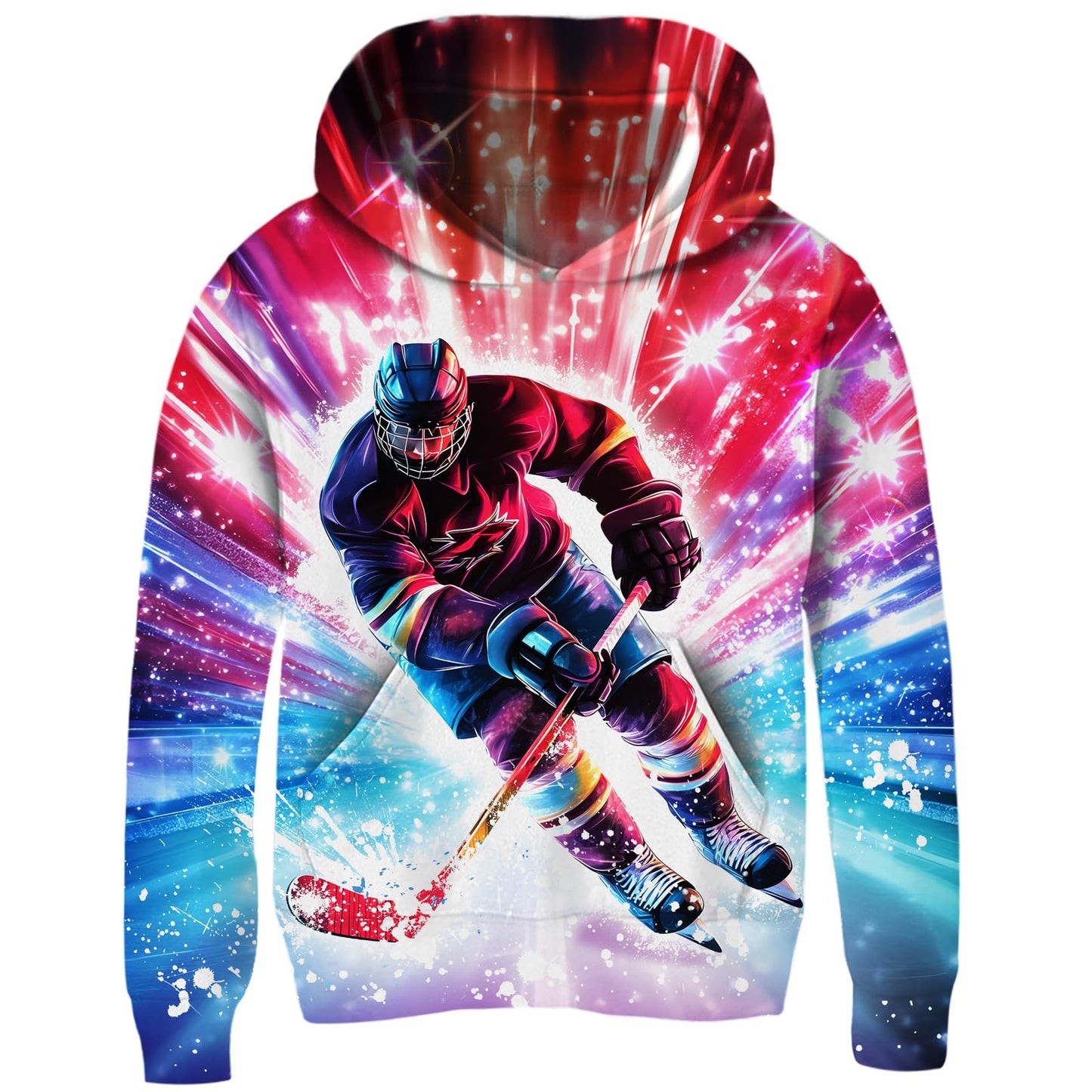 Funnycokid Boys Hoodies Kids 3D Graphic Pullover 6-16 Years | Warm fleece sweatshirt with a hood and front pocket for school and daily wear.