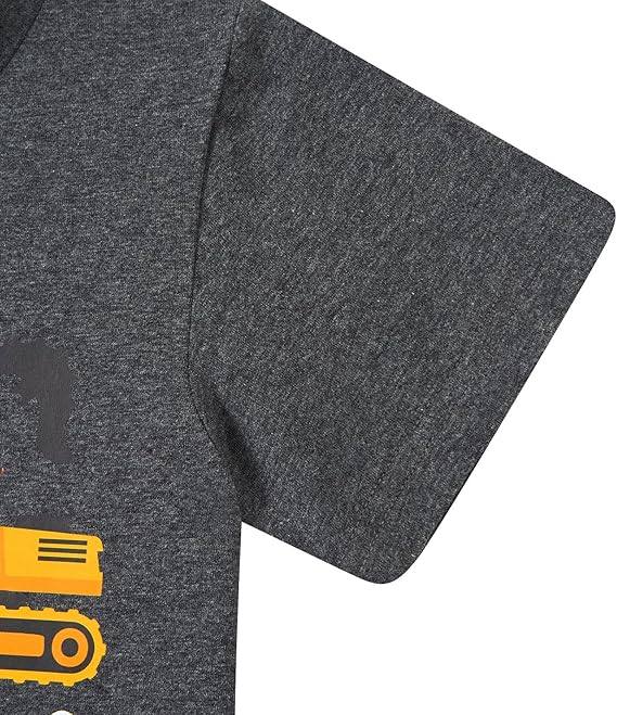 Funnycokid Toddler Boys Shirts Graphic T-Shirt Kids Short Sleeve Tees 2-6 Years