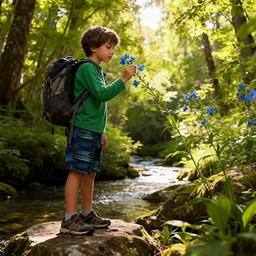 Cozople Boys Swim Trunks with Boxer Brief Liner Compression Swimwear Quick Dry Swim Shorts Bathing Suits 7-20 Years