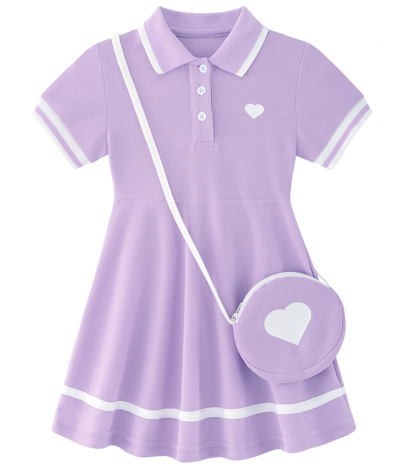 Move Dance Toddler Girl Sporty Dress Summer Clothes Kids Casual Sundress 2-7 Years