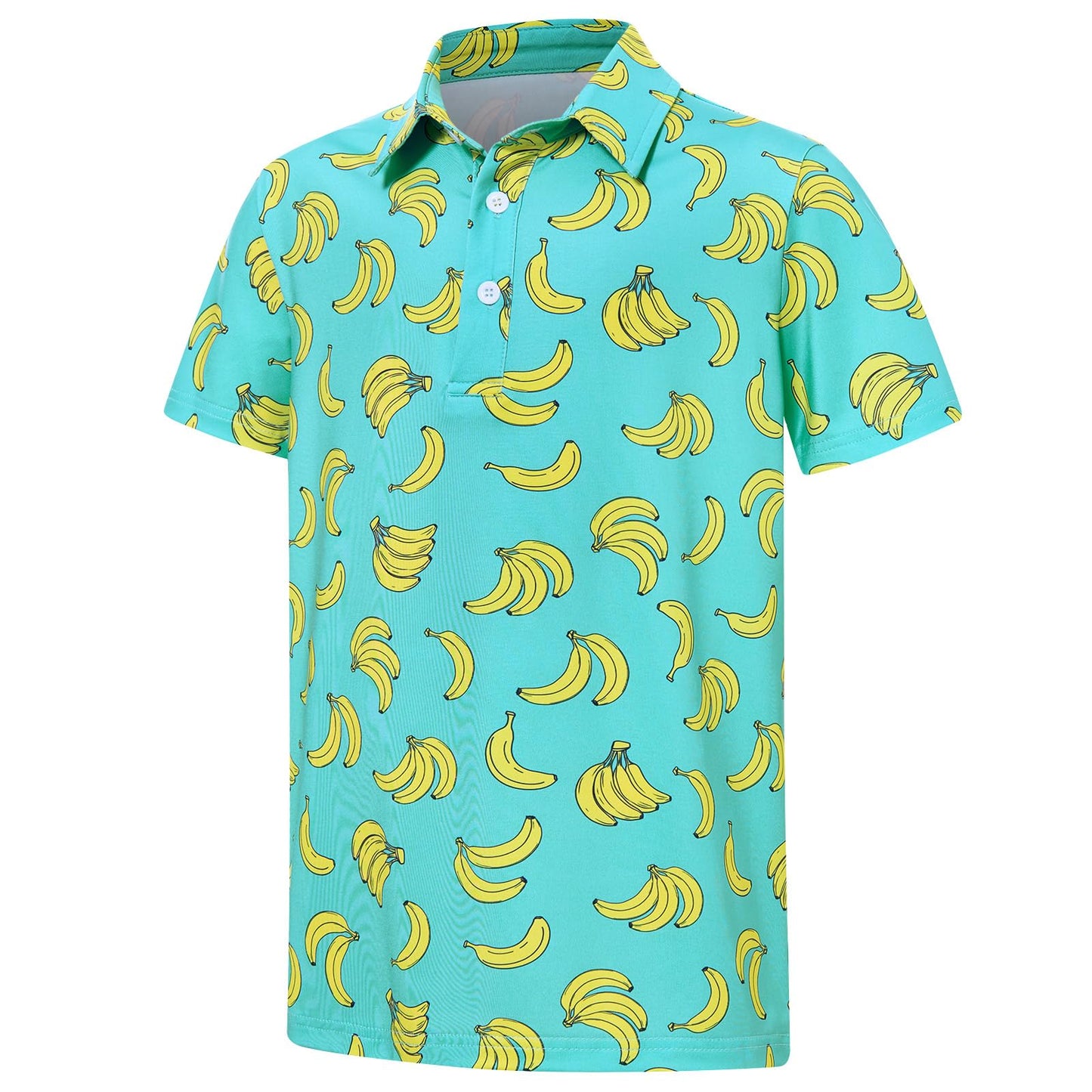 Boys Polo Shirts Hawaiian Golf Clothes Fashion Short Sleeve Kids Cool School Uniform 5-14T