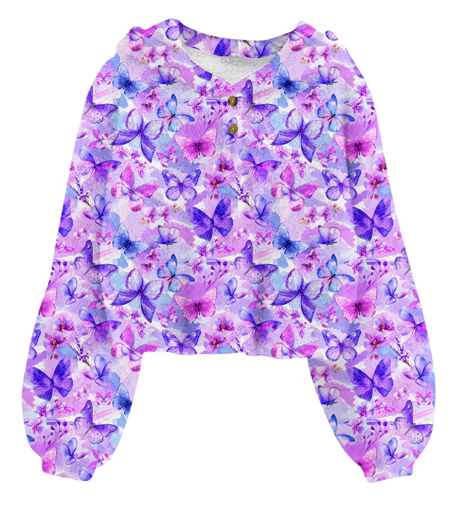 TUONROAD Girl's Fuzzy Hoodies Warm Loose Button Pullover Oversized Sherpa Jacket Coat