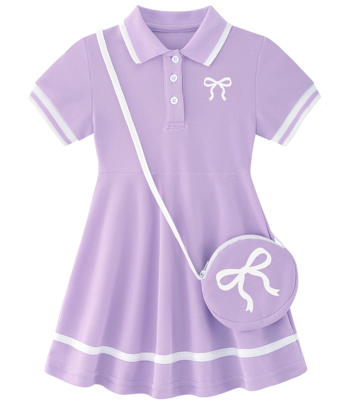 Move Dance Toddler Girl Sporty Dress Summer Clothes Kids Casual Sundress 2-7 Years